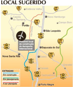 [Brasil] Secretaria de aviação apoia construção de novo aeroporto em Porto Alegre Aeroporto+20+Setembro