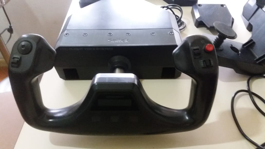 Manche, Pedais e throttle Saitek 5lWdiMQ