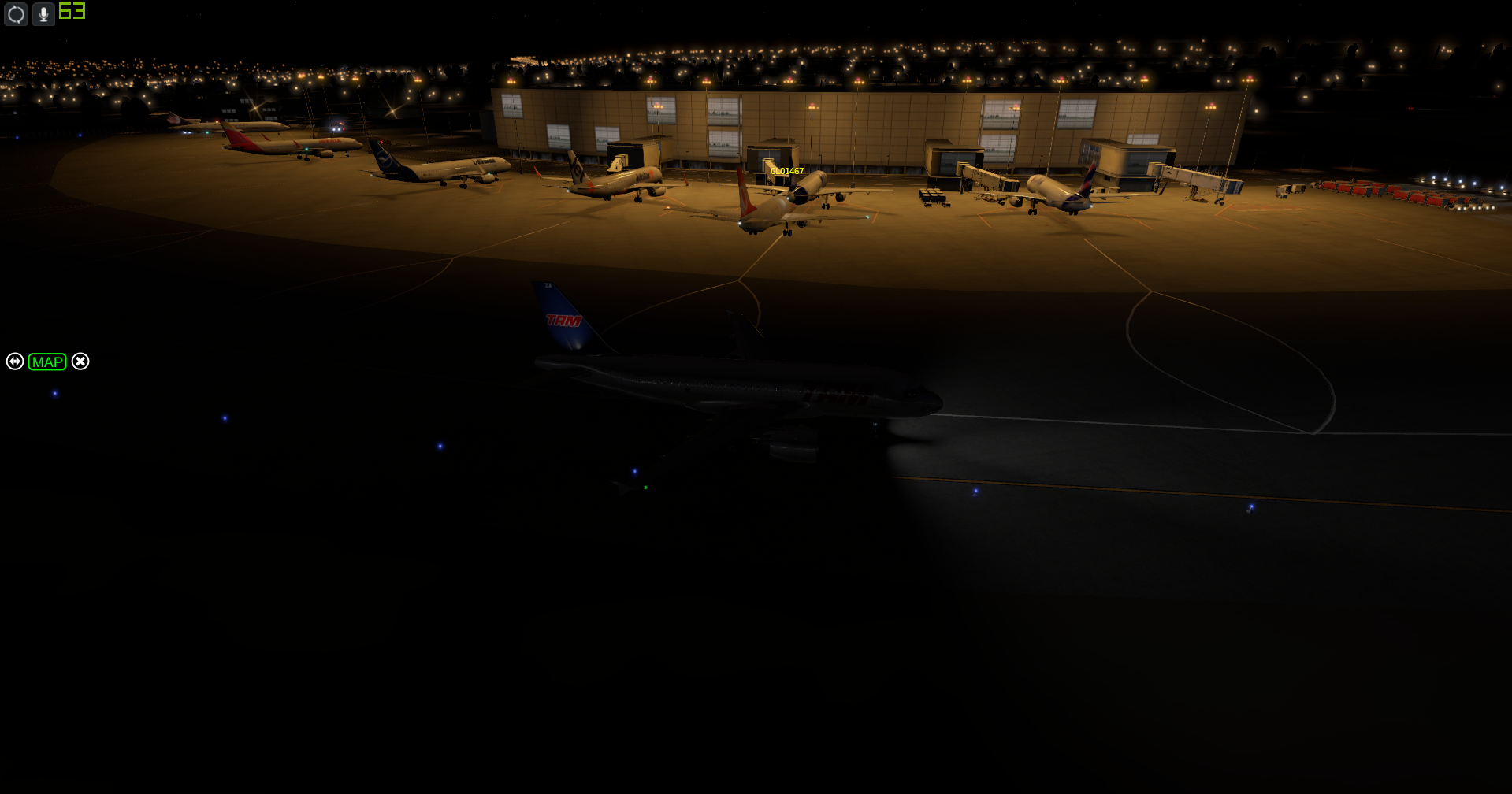 aeronaves - Problema com aeronaves offlines paradas no gate x plane 11 VoZ7myH