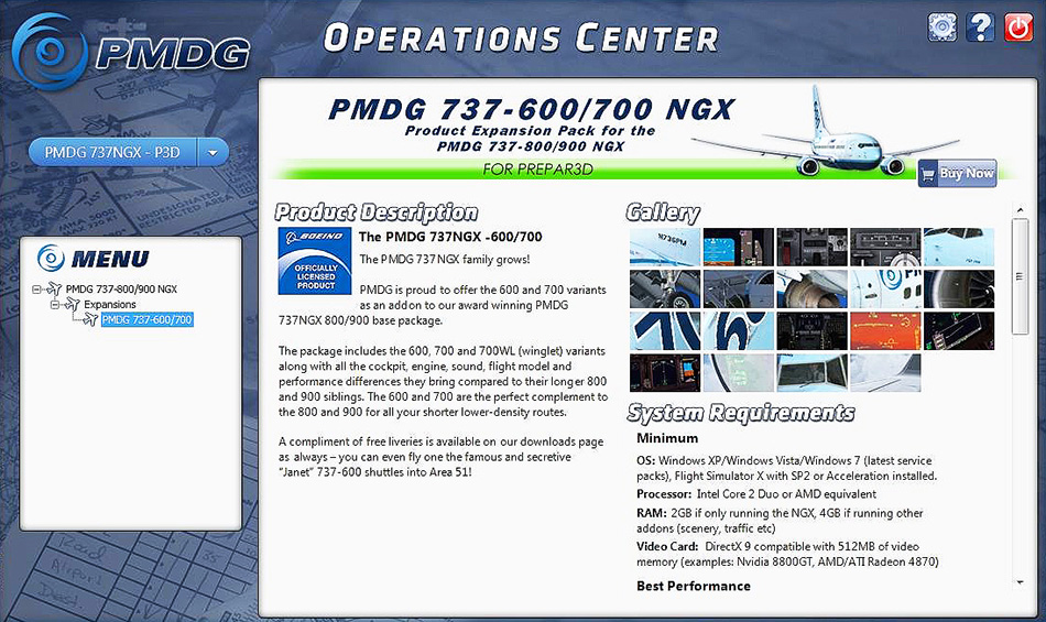 PMDG 737 NGX para Prepar3D W7EeW3k