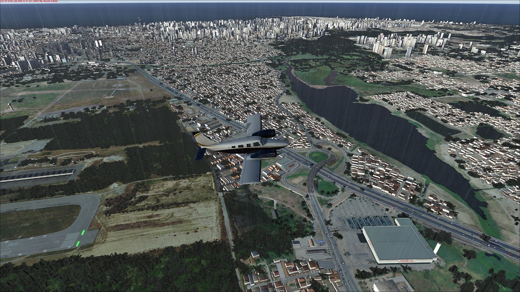 Flight Sim World - Sobrevoo Fortaleza EDyLBJN