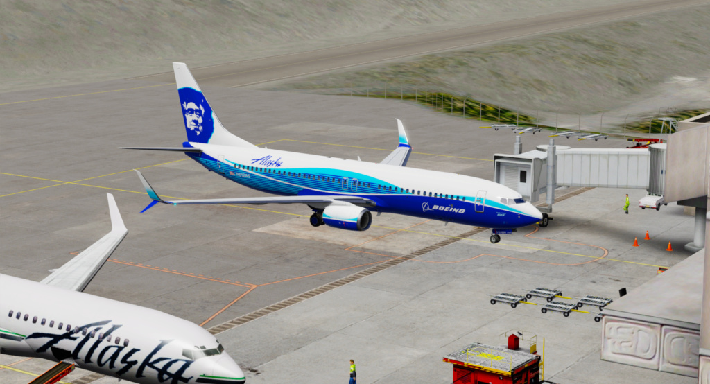 Voando pelo Alasca [Flight Report] 2020-727