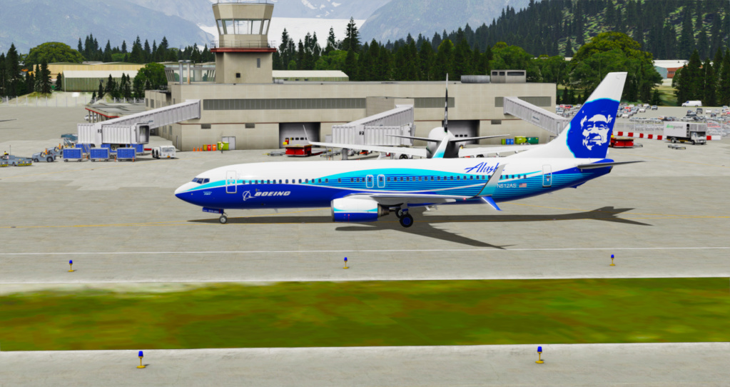 Voando pelo Alasca [Flight Report] 2020-735